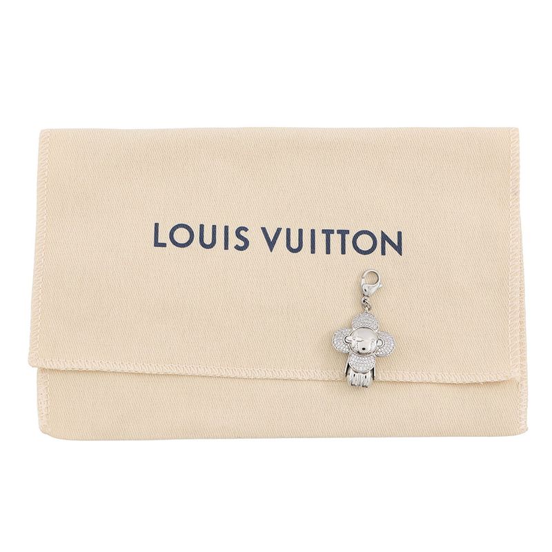 Louis Vuitton Bag Charm Monogram Mini Vivienne Strass