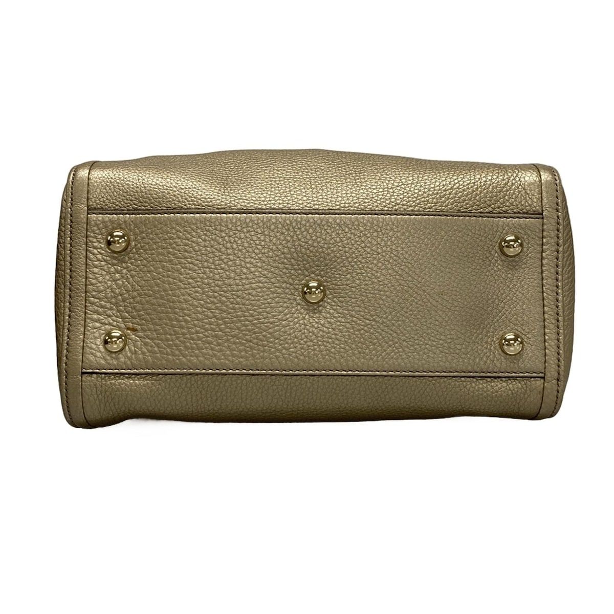 Gucci Tote Bag Soho 336751 Gold Leather