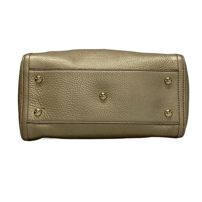Gucci Tote Bag Soho 336751 Gold Leather