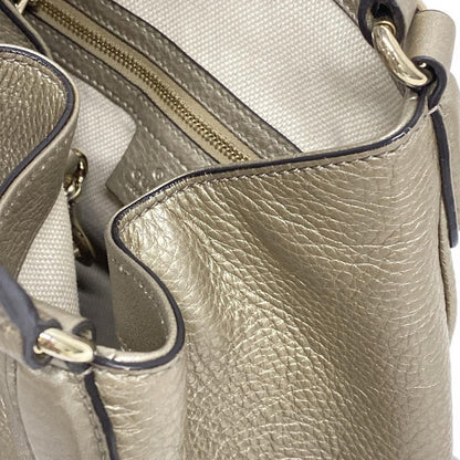 Gucci Tote Bag Soho 336751 Gold Leather