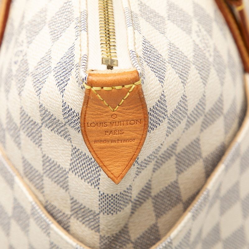 Louis Vuitton Damier Azure Totally GM Tote Bag Shoulder Bag N51263 White Ivory
