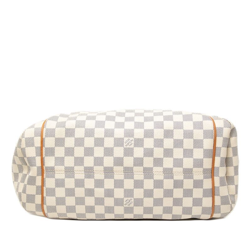 Louis Vuitton Damier Azure Totally GM Tote Bag Shoulder Bag N51263 White Ivory