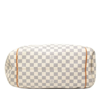 Louis Vuitton Damier Azure Totally GM Tote Bag Shoulder Bag N51263 White Ivory