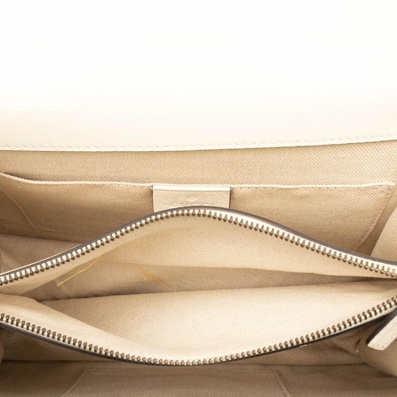 Gucci Dionysus Bamboo Handbag Shoulder Bag 2way 448075 Ivory Navy Red Leather