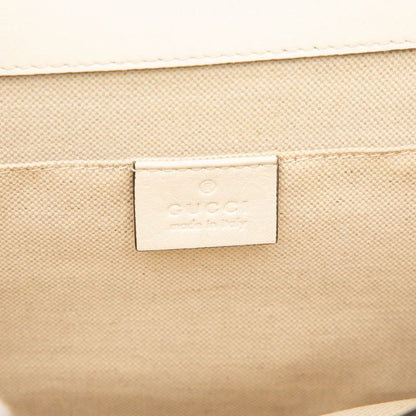 Gucci Dionysus Bamboo Handbag Shoulder Bag 2way 448075 Ivory Navy Red Leather