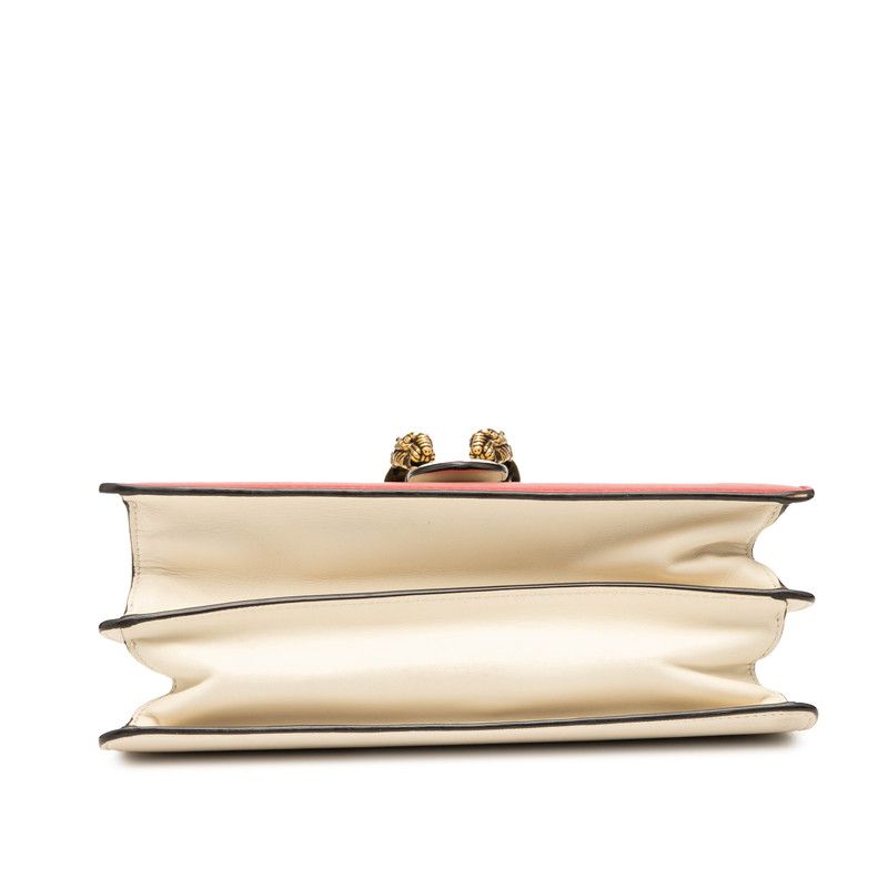 Gucci Dionysus Bamboo Handbag Shoulder Bag 2way 448075 Ivory Navy Red Leather