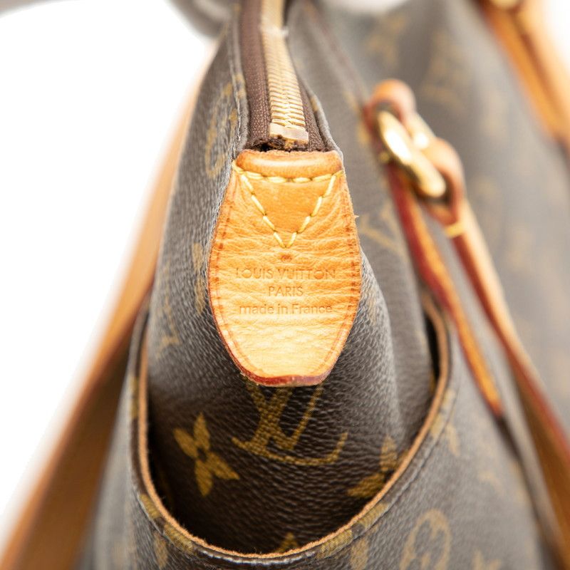 Louis Vuitton Monogram Totally PM Tote Bag Shoulder Bag M56688 Brown PVC