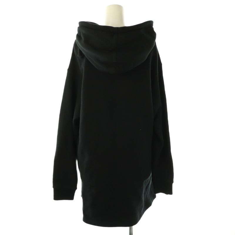 Gucci Sweat One Piece Pullover Logo Hood XS Black Cx • Gy20