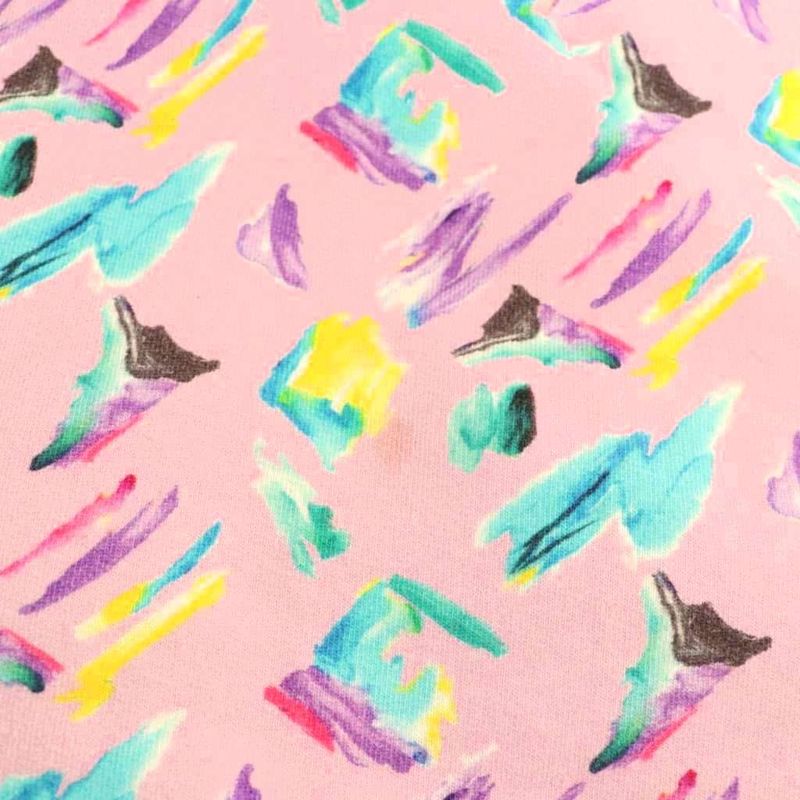 Louis Vuitton Print Sweat Dress All Over Pattern M Pink Multicolor Cx • Gy20