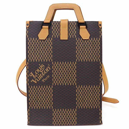 Louis Vuitton Virgil Abloh NIGO Mini Tote Damier Ebene Giant 2-Way Bag