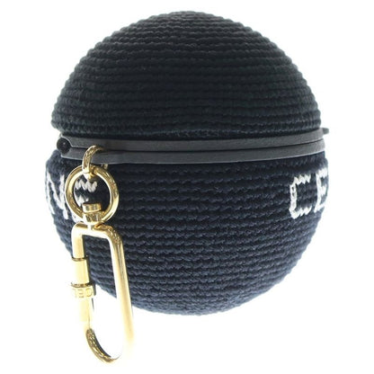 Celine 21aw Airpods Pro Case Ball in Crochet Airpods Pro Clochette Case Black