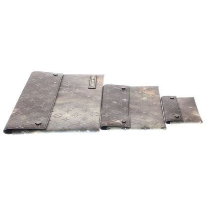 Louis Vuitton Monogram Galaxy Alpha Tr Pouch Triple Pouch Case Storage Clutch