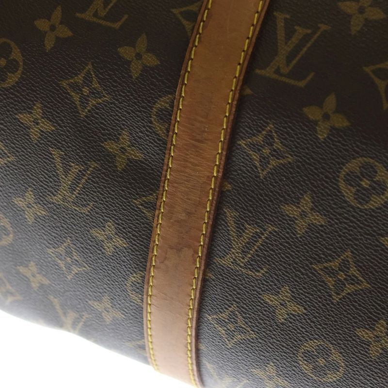 Louis Vuitton Monogram Keepall 50 Handbag Boston Bag Brown M41426