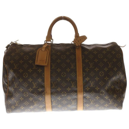 Louis Vuitton Monogram Keepall 50 Handbag Boston Bag Brown M41426