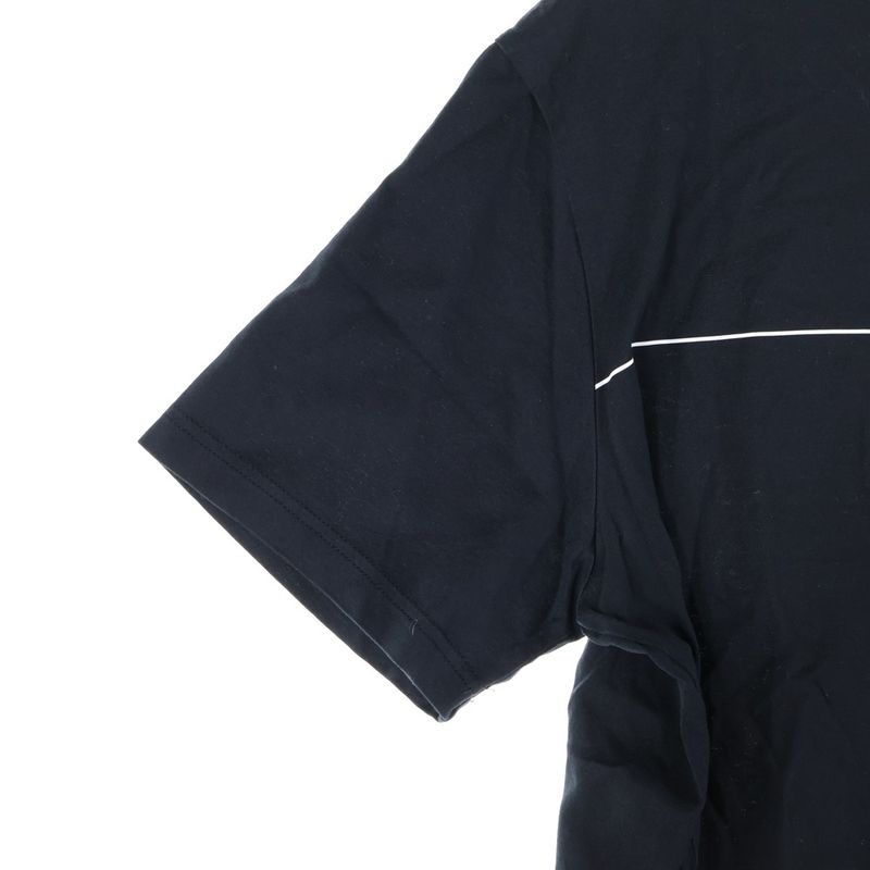 Prada 20ss Logo Print S Tee Shirt Logo Print Short Sleeve T-Shirt Cut and Sew