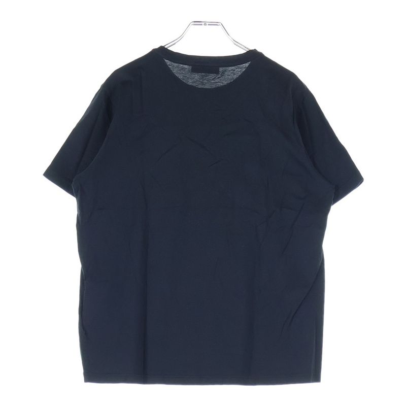 Prada 20ss Logo Print S Tee Shirt Logo Print Short Sleeve T-Shirt Cut and Sew