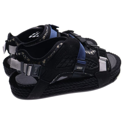 Dior 21ss Atlas Sandal Atlas Oblique Sandal Black 3sa094ziy