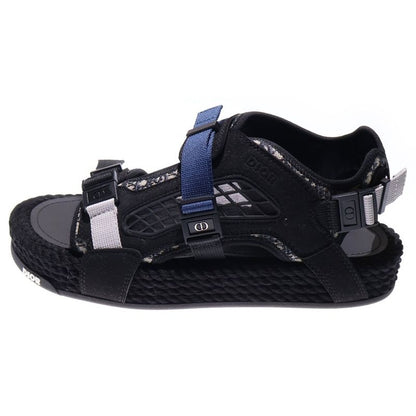 Dior 21ss Atlas Sandal Atlas Oblique Sandal Black 3sa094ziy