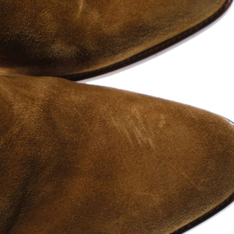 Saint Laurent Paris Wyatt Chelsea Boot Side Chelsea Gore Boots Shoes Brown