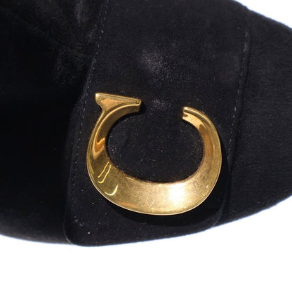 Christian Dior 23aw C'est Dior Suede Leather Short Boots Black Women's