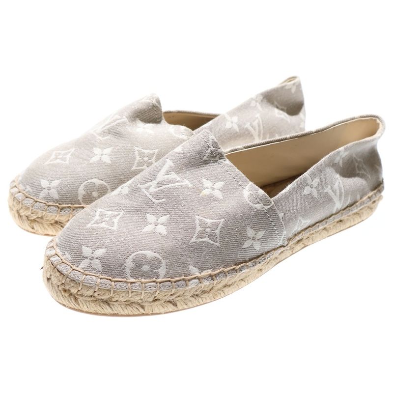 Louis Vuitton Starboard Slip-on 1ab2zx Starboard Monogram Canvas Slip-on Gray