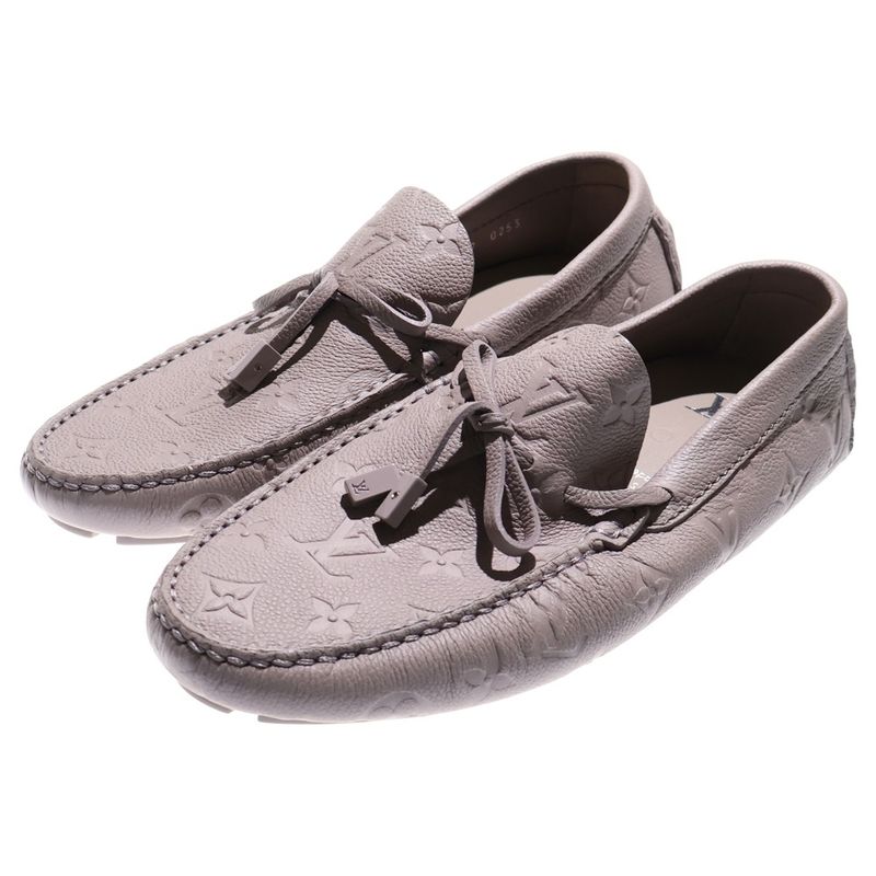 Louis Vuitton LV Driver Line Monogram Loafer Beige