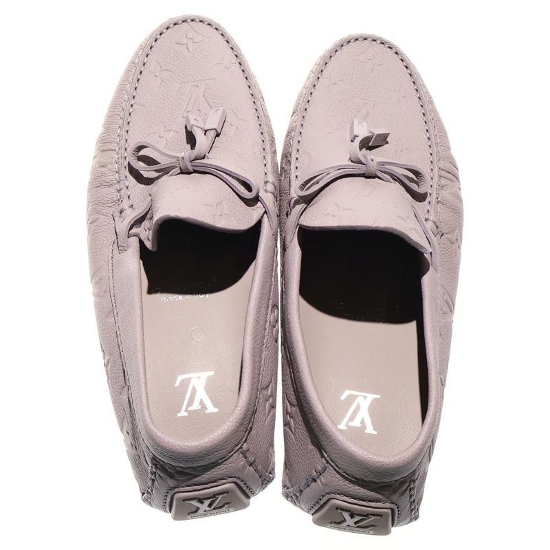 Louis Vuitton LV Driver Line Monogram Loafer Beige