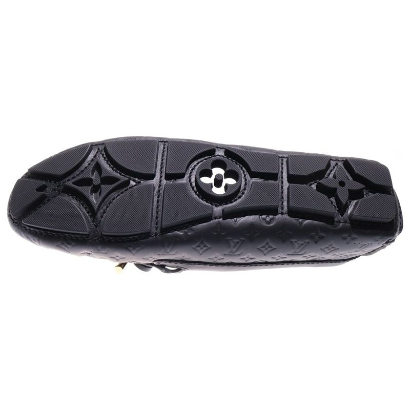 Louis Vuitton Gloria Line Monogram Loafers Black