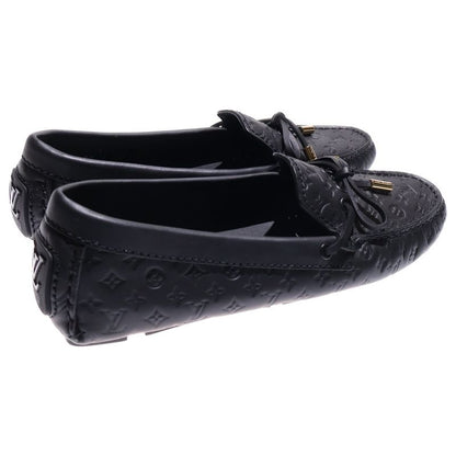 Louis Vuitton Gloria Line Monogram Loafers Black