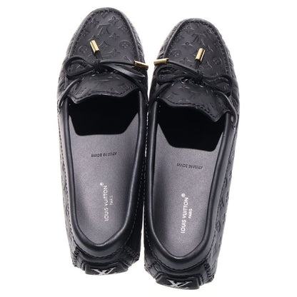 Louis Vuitton Gloria Line Monogram Loafers Black