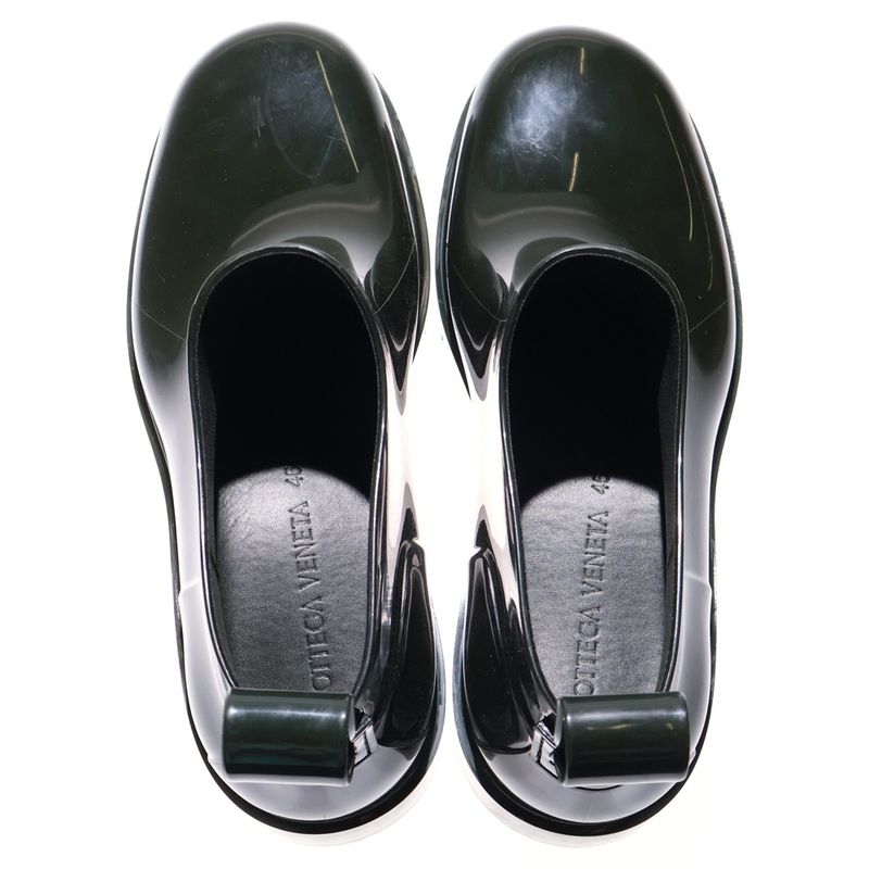 Bottega Veneta Stride Ankle Boot Stride Ankle Enamel Rubber Boot Cut High Cut