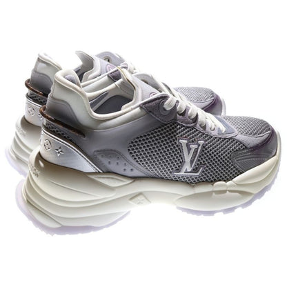 Louis Vuitton Run 55 Sneaker 1abvj4 Run 55 Mesh Low Cut Sneakers Gray Women's