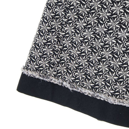 Chanel 15aw Coco Mark Turnlock All Over Pattern Jacquard Flare Sleeve Crew Neck