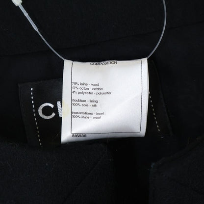 Chanel 15aw Coco Mark Turnlock All Over Pattern Jacquard Flare Sleeve Crew Neck