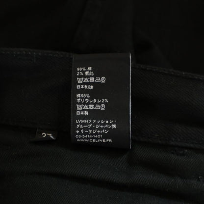 Celine 20aw Stretch Slim Skinny Denim Pants Jeans Black N020 786d 38nj