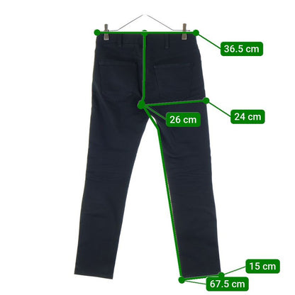 Celine 20aw Stretch Slim Skinny Denim Pants Jeans Black N020 786d 38nj