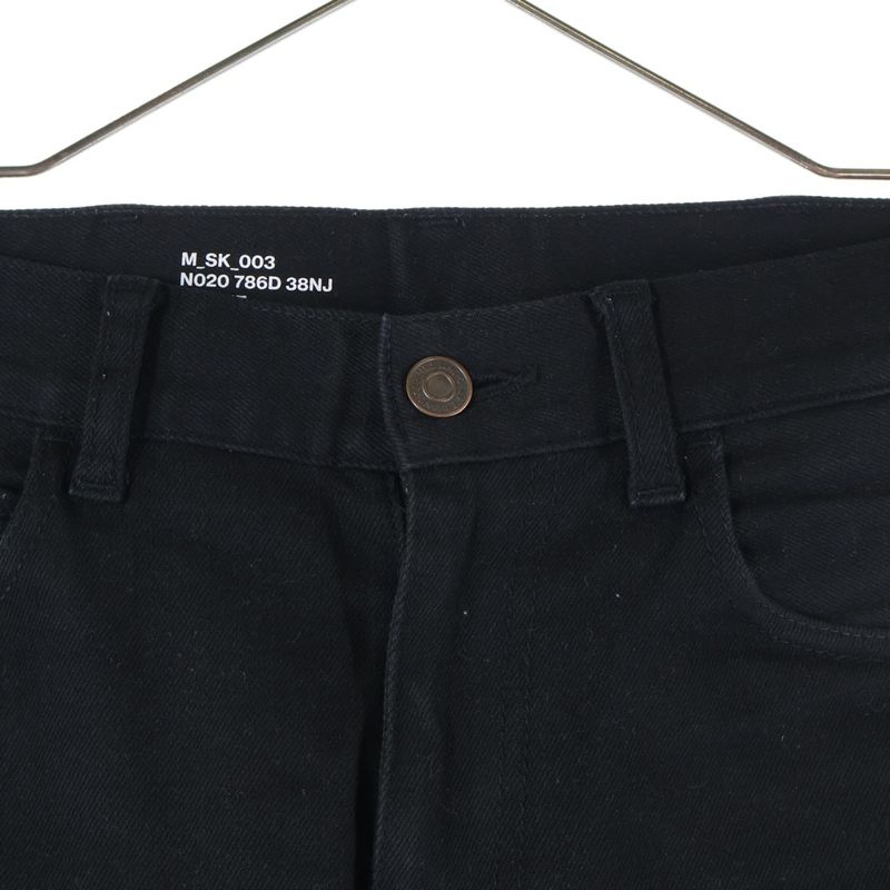 Celine 20aw Stretch Slim Skinny Denim Pants Jeans Black N020 786d 38nj