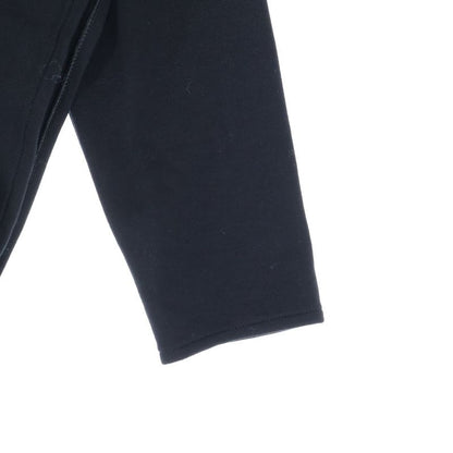 Loewe 21aw Deformed Kimono Sleeve Crew Neck Rayon Long Flare Dress Black