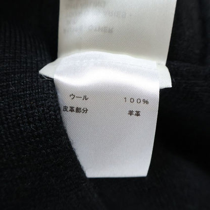 Louis Vuitton 23aw Detachable Boa Shearling Color Logo Embroidery Wool Knit Zip