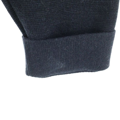 Louis Vuitton 23aw Detachable Boa Shearling Color Logo Embroidery Wool Knit Zip