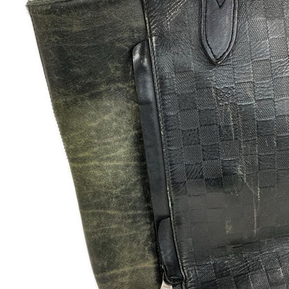 Louis Vuitton Tote Bag Damier Infini Caba Voyage N41493 Onyx Leather