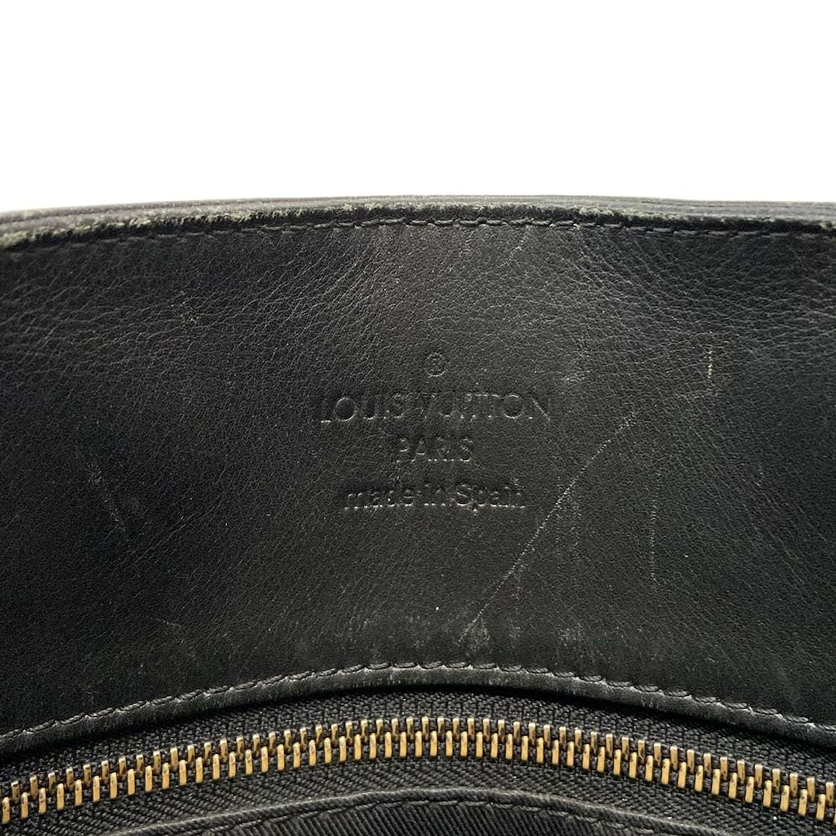 Louis Vuitton Tote Bag Damier Infini Caba Voyage N41493 Onyx Leather