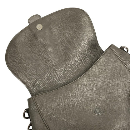 Gucci Handbag Horsebit 240266 Gray Leather