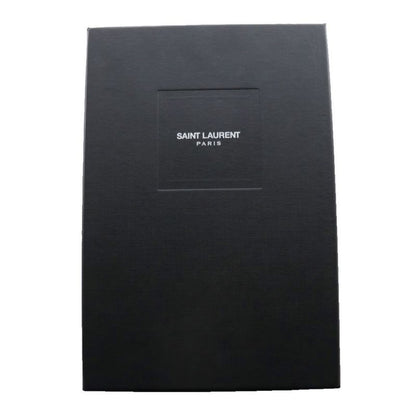 Saint Laurent Paris Tribute Platform Sandals Enamel 35.5 Beige 315487 SS • OS