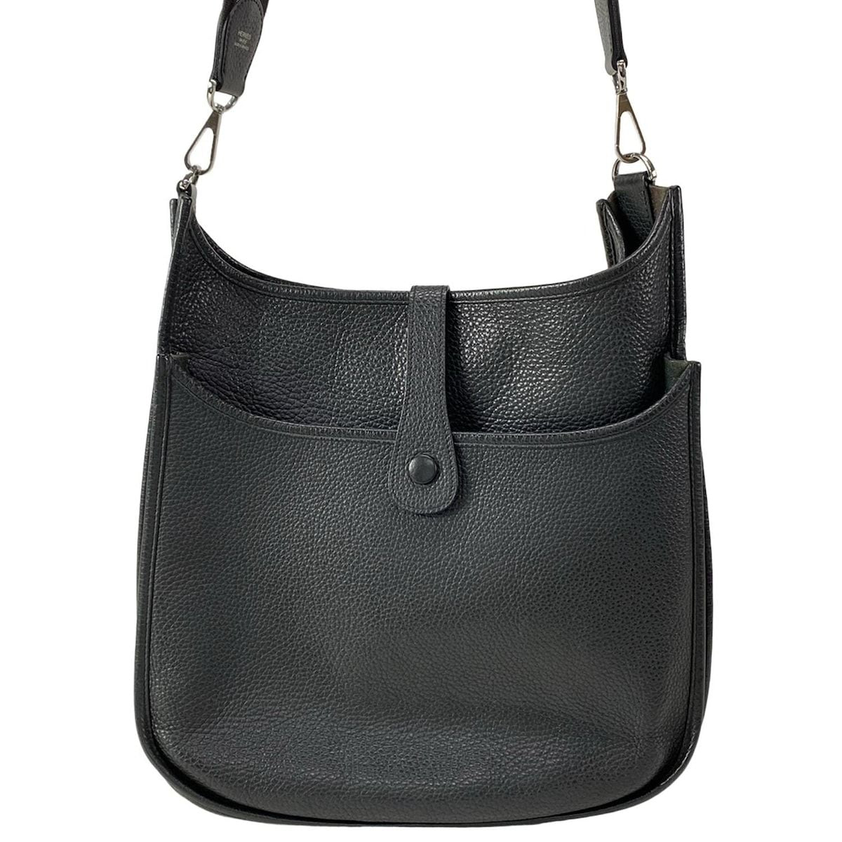 Hermes Shoulder Bag Evelyn 3 III GM Pron Silver Hardware