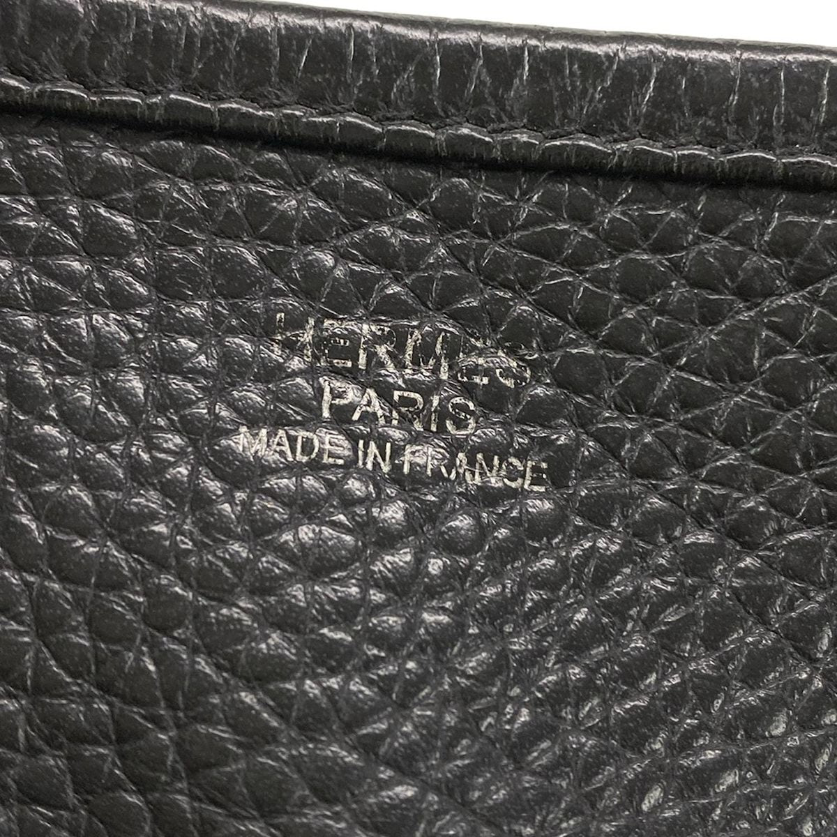 Hermes Shoulder Bag Evelyn 3 III GM Pron Silver Hardware