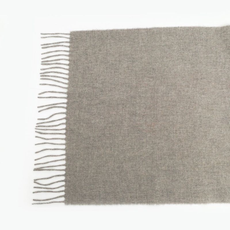 Hermes Muffler - Gallop Pirouette Gray - 100% Cashmere Cleaned Accessori