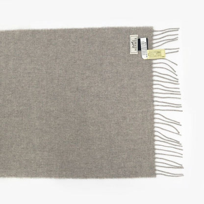 Hermes Muffler - Gallop Pirouette Gray - 100% Cashmere Cleaned Accessori