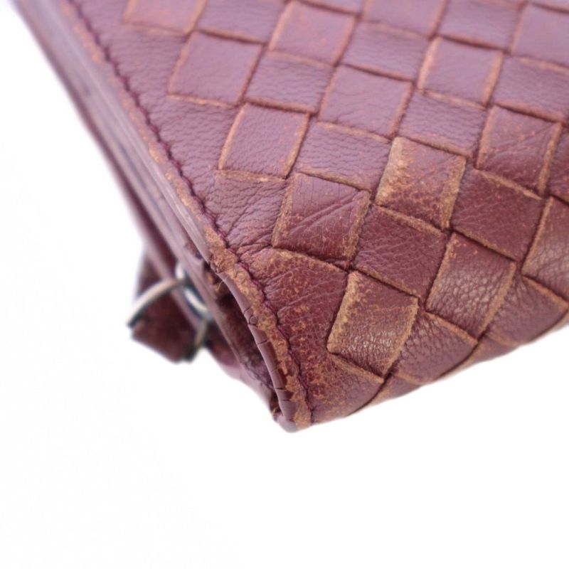 Bottega Veneta Intrecciato Long Wallet Long Wallet Bifold Leather One Color