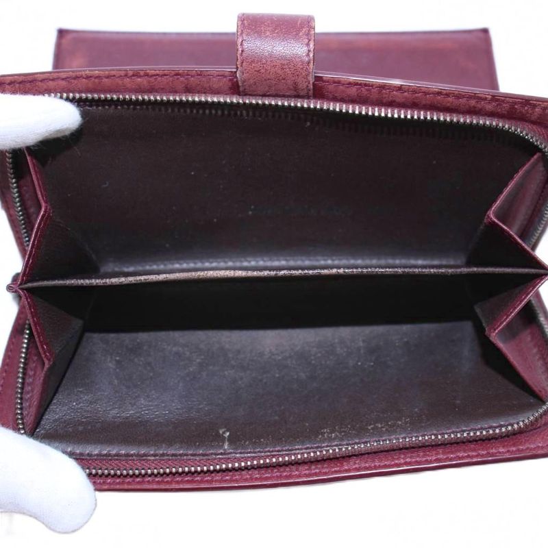 Bottega Veneta Intrecciato Long Wallet Long Wallet Bifold Leather One Color